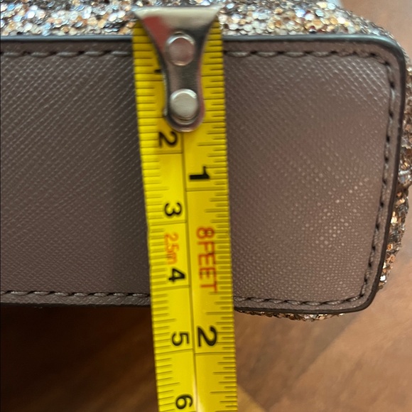 New Kate Spade Gray and Gold Crossbody Bag - Picture 16 of 16